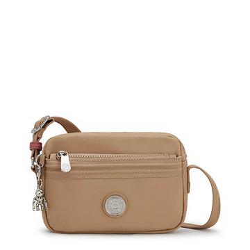 Kipling Abanu Slim Crossbodytassen Beige | NL 2182MQ